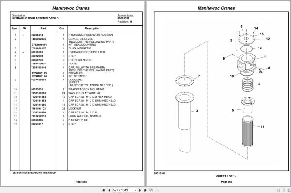 Grove Crane RT880E 235281 Parts Manual 2017 (2)