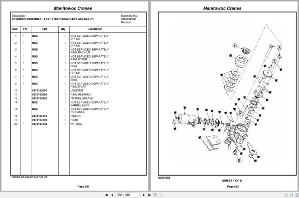 Grove Crane RT880E 235331 Parts Manual 2017 (2)