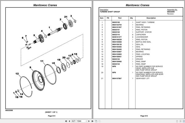 Grove Crane RT880E 235398 Parts Manual 2015 (2)