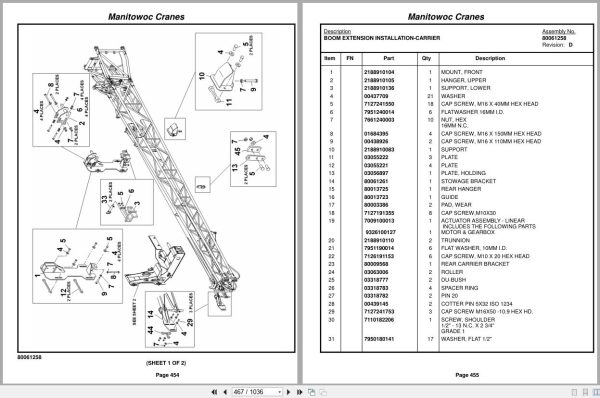 Grove Crane RT880E 235481 Parts Manual 2015 (2)