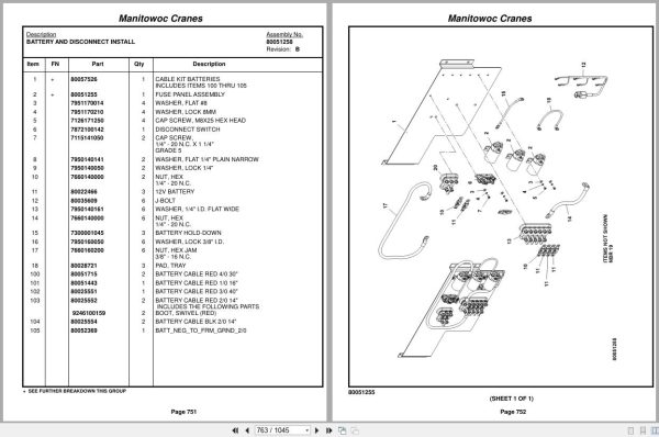 Grove Crane RT880E 235546 Parts Manual 2016 (2)