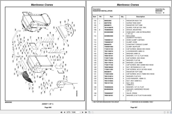 Grove Crane RT880E 235577 Parts Manual 2016 (2)
