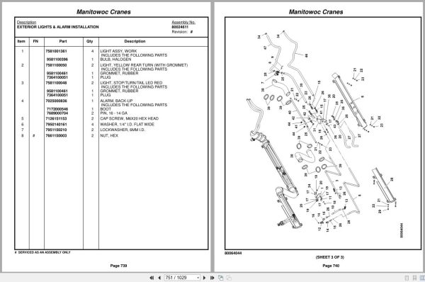 Grove Crane RT880E 235699 Parts Manual 2016 (2)