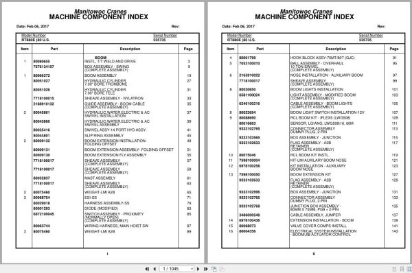 Grove Crane RT880E 235735 Parts Manual 2017 (1)