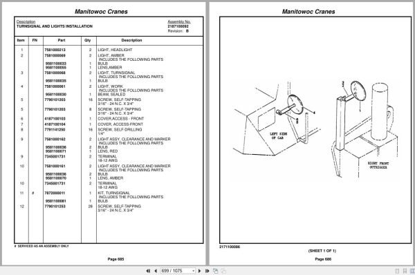Grove Crane RT890 221711 Parts Manual 2016 (2)