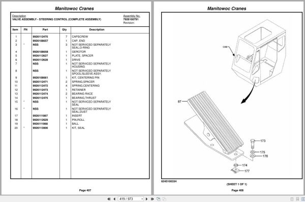 Grove Crane RT890E 223894 Parts Manual 2016 (2)