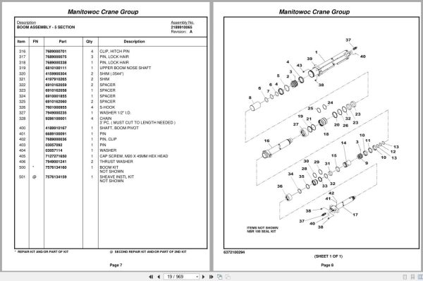 Grove Crane RT890E 223986 Parts Manual 2004 (2)