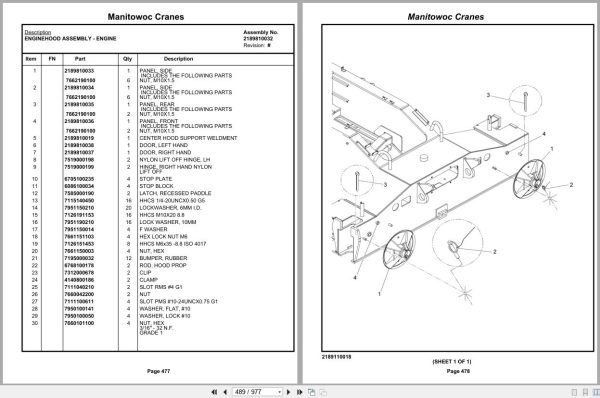 Grove Crane RT890E 224878 Parts Manual 2019 (2)