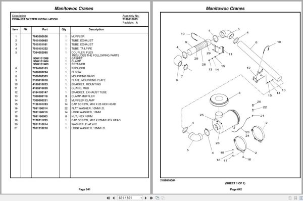 Grove Crane RT890E 225178 Parts Manual 2016 (2)