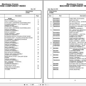 Grove Crane RT890E 231694 Parts Manual 2019 (1)