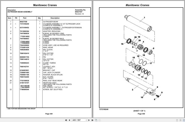 Grove Crane RT890E 231694 Parts Manual 2019 (2)