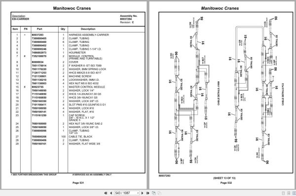 Grove Crane RT890E 232022 Parts Manual 2019 (2)