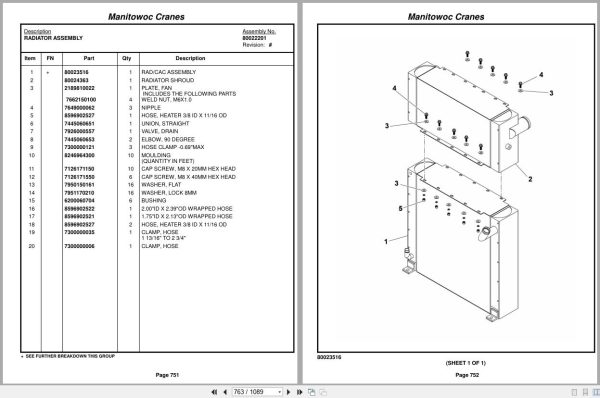 Grove Crane RT890E 232245 Parts Manual 2017 (2)