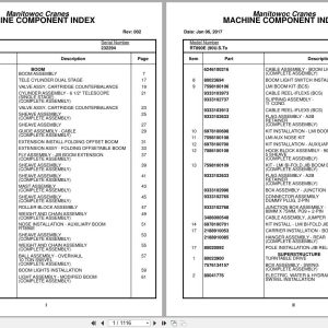 Grove Crane RT890E 232294 Parts Manual 2017 (1)