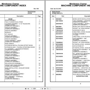 Grove Crane RT890E 233104 Parts Manual 2013 (1)