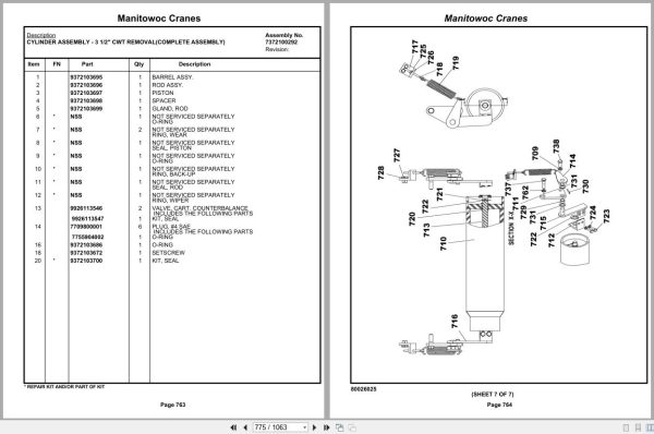 Grove Crane RT890E 233324 Parts Manual 2019 (2)