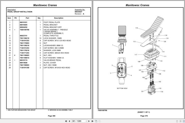 Grove Crane RT890E 233375 Parts Manual 2012 (2)