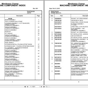 Grove Crane RT890E 233757 Parts Manual 2013 (1)