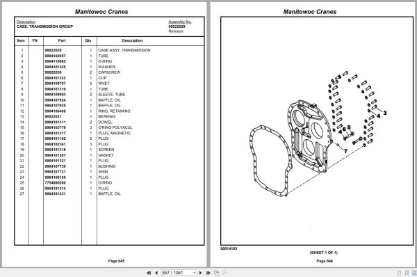Grove Crane RT890E 233836 Parts Manual 2013 (2)