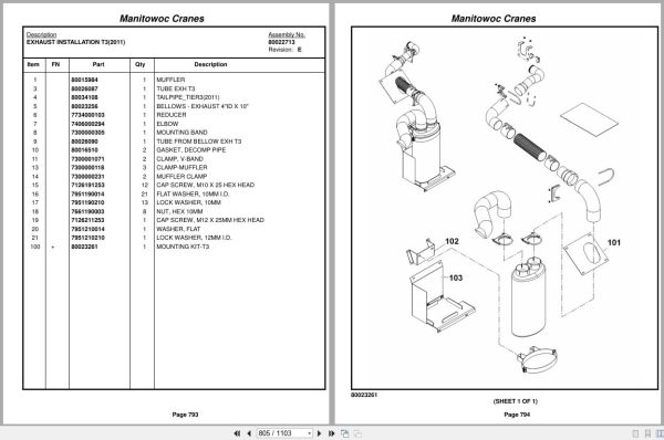 Grove Crane RT890E 234069 Parts Manual 2017 (2)