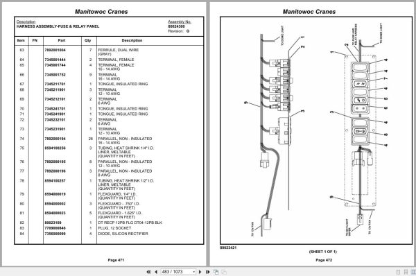 Grove Crane RT890E 234311 Parts Manual 2013 (2)
