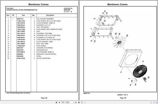 Grove Crane RT890E 234364 Parts Manual 2013 (2)