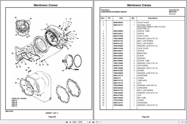 Grove Crane RT890E 234668 Parts Manual 2014 (2)