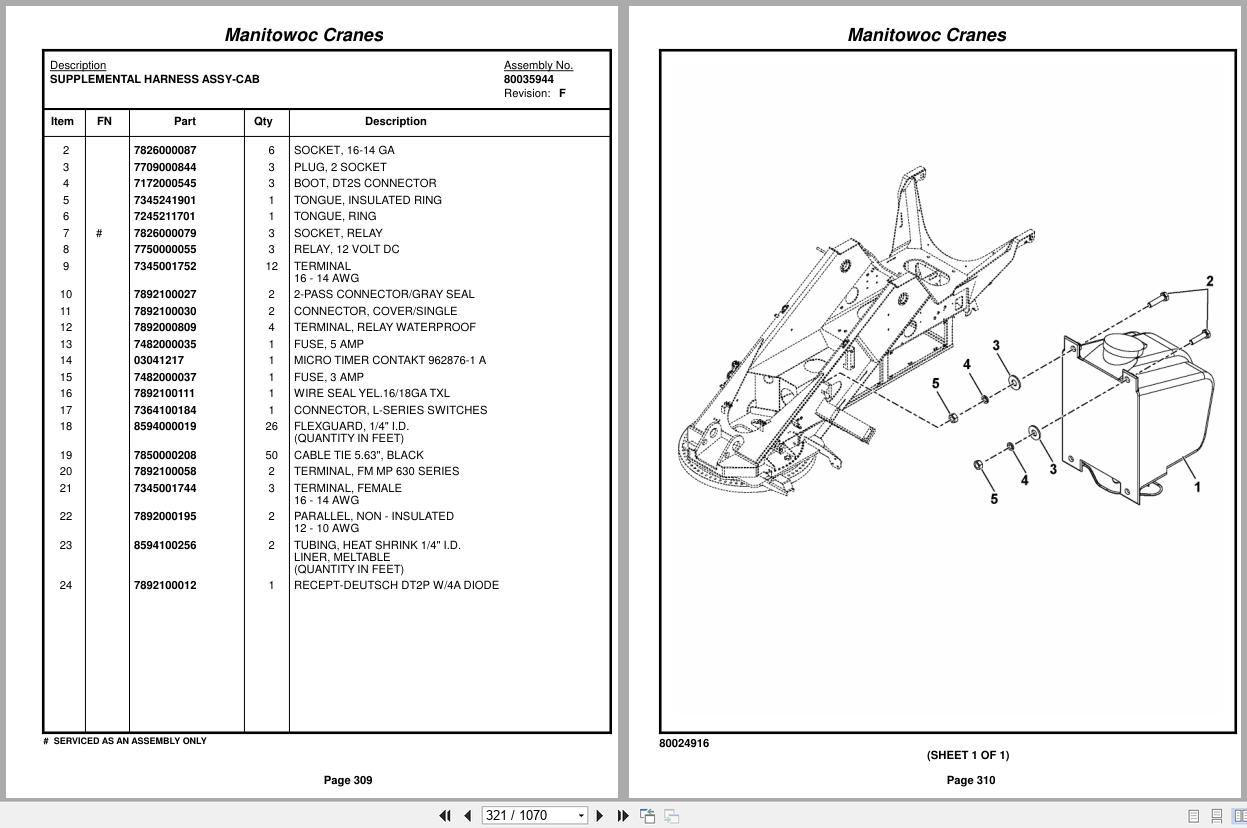 Grove Crane RT890E 235133 Parts Manual 2014 (2)