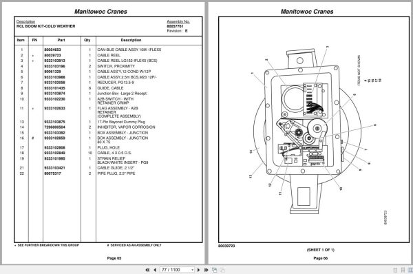 Grove Crane RT890E 235179 Parts Manual 2015 (2)