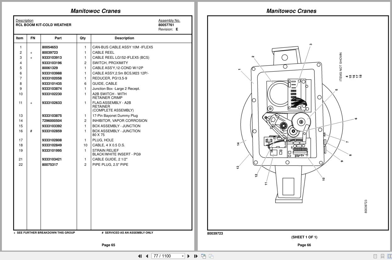 Grove Crane RT890E 235179 Parts Manual 2015 (2)