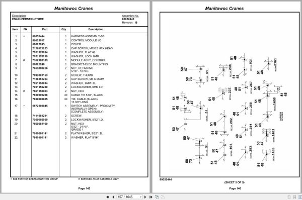Grove Crane RT890E 280080 Parts Manual 2013 (2)