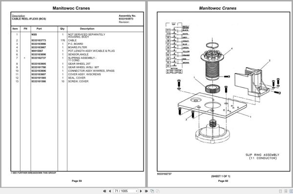 Grove Crane RT890E 400004 Parts Manual 2019 (2)