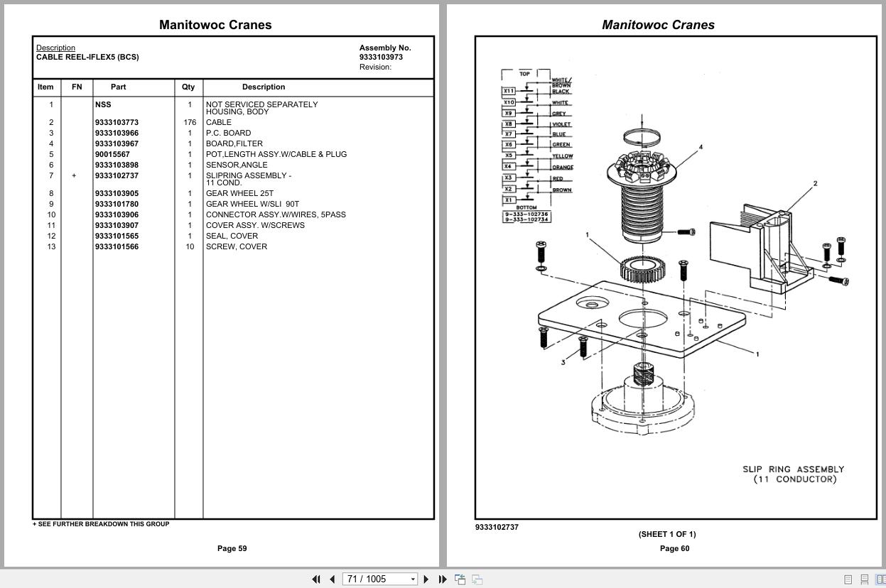 Grove Crane RT890E 400004 Parts Manual 2019 (2)
