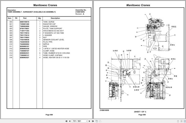 Grove Crane RT890E3 225635 Parts Manual 2019 (2)