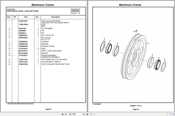 Grove Crane RT890E3 225992 Parts Manual 2016 (2)