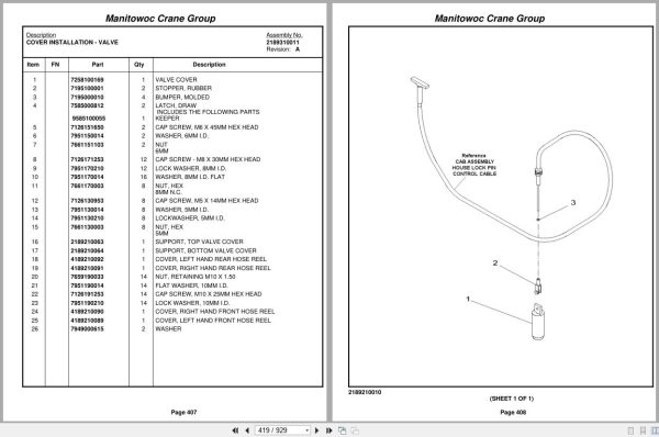 Grove Crane RT890E3 227559 Parts Manual 2007 (2)