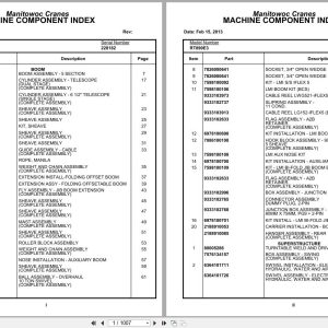 Grove Crane RT890E3 228182 Parts Manual 2013 (1)