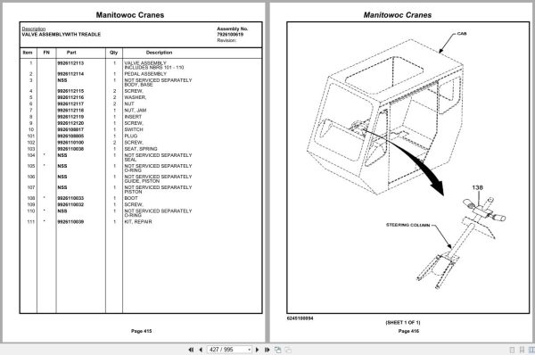 Grove Crane RT890E3 229235 Parts Manual 2019 (2)