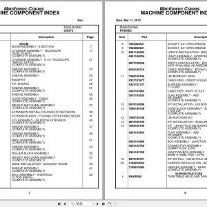 Grove Crane RT890E3 229370 Parts Manual 2010 (1)