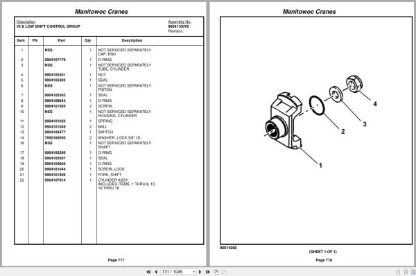 Grove Crane RT890E3 229844 Parts Manual 2016 (2)