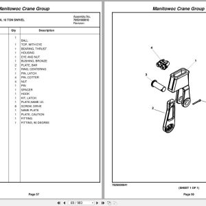 Grove Crane RT890E3 229888 Parts Manual 2009 (2)