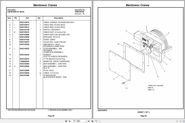 Grove Crane RT890E3 230512 Parts Manual 2017 (2)