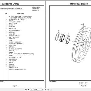 Grove Crane RT890E3 230683 Parts Manual 2009 (2)