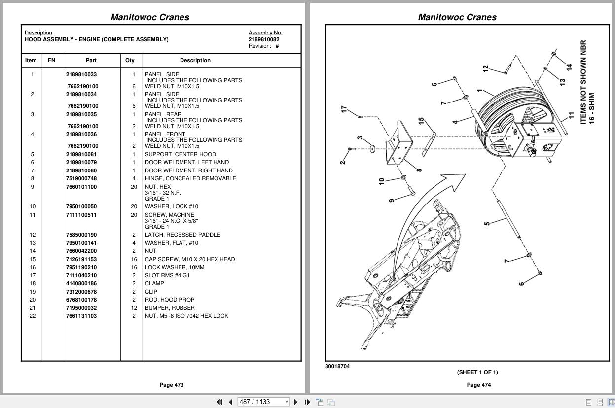 Grove Crane RT890E3 231217 Parts Manual 2010 (2)