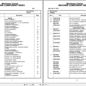 Grove Crane RT890E3 231443 Parts Manual 2010 (1)