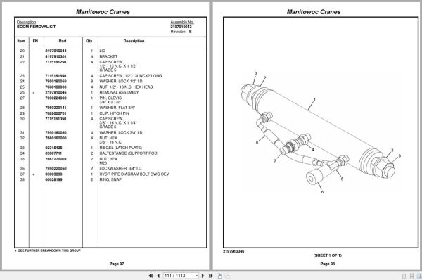 Grove Crane RT9000E 223248 Parts Manual 2015 (2)