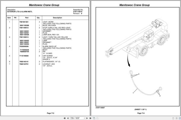 Grove Crane RT9000E 225673 Parts Manual 2006 (2)