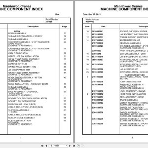 Grove Crane RT9000E 227168 Parts Manual 2012 (1)