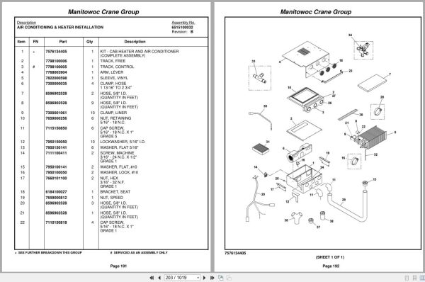 Grove Crane RT9000E 227702 Parts Manual 2008 (2)