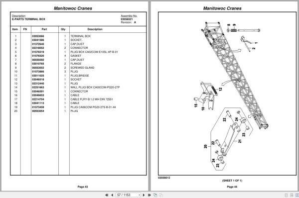Grove Crane RT9000E 228117 Parts Manual 2011 (2)